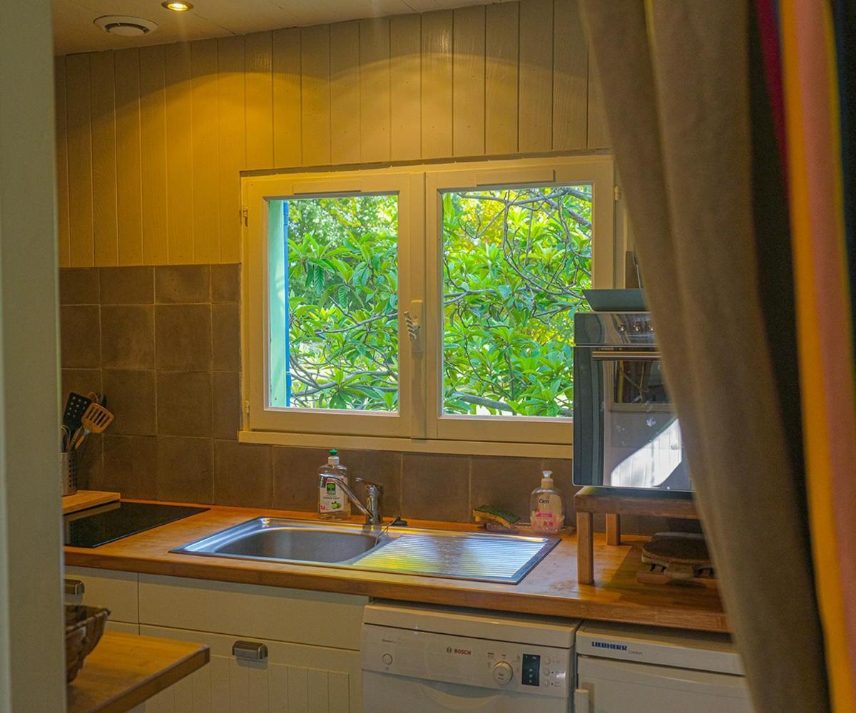 Le Cabanon Villa Le Thor Buitenkant foto